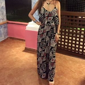 Vince Camuto Maxi print Dress
